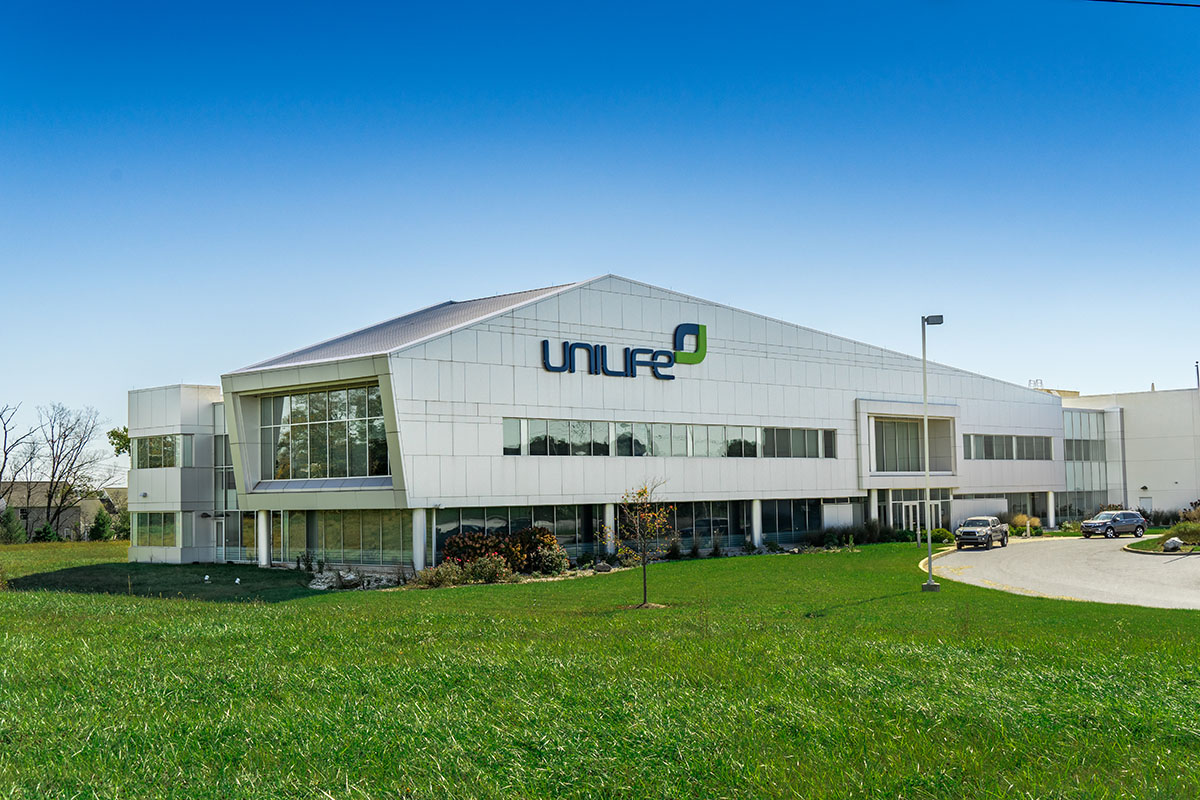 Unilife, medical device company building. 