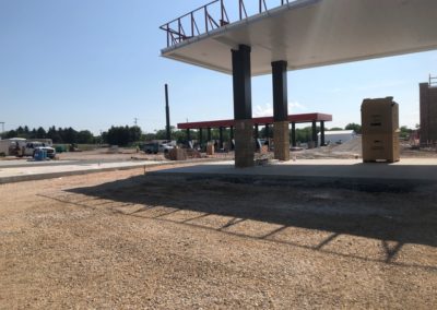 Sheetz store gas pump canopies (July 2020).