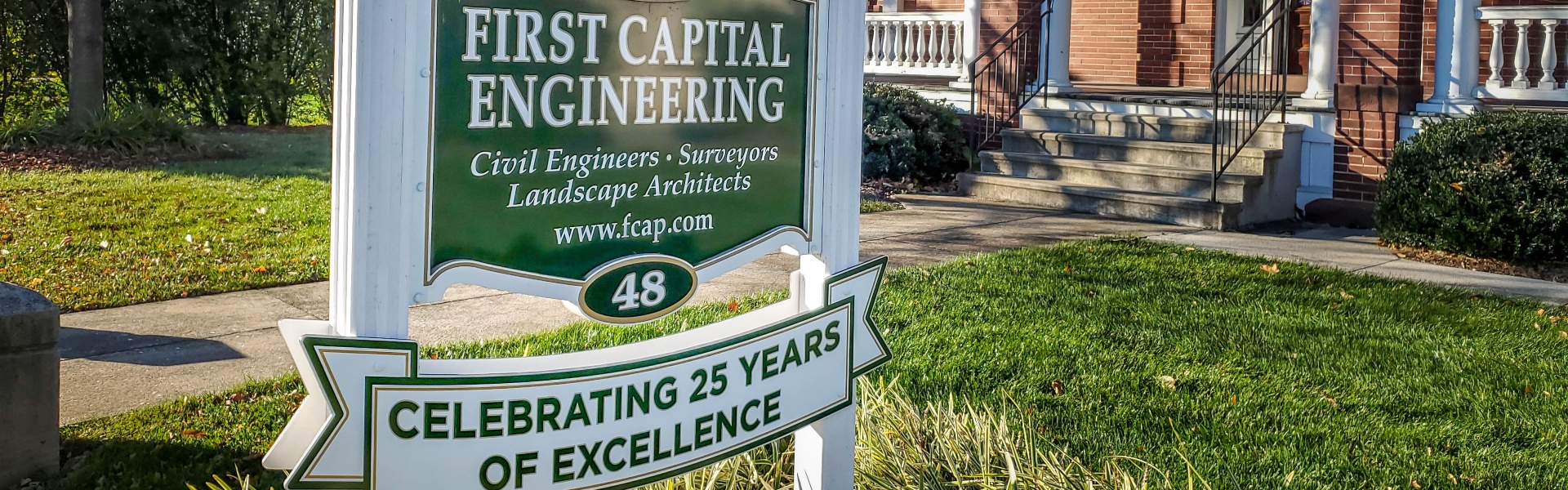 First Capital Engineering Celebrating 25 Years of Excellence.