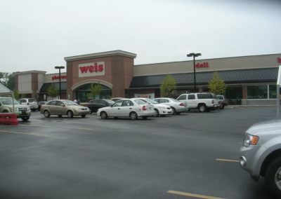 Parking lot at Weis Market in Lititz, Lancaster County, PA