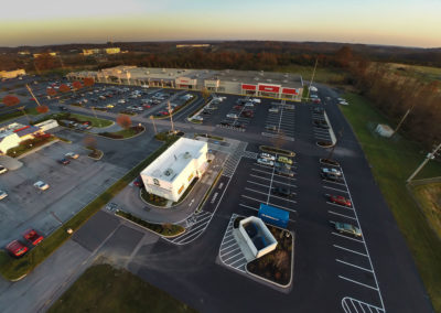 Starbucks Building Parking Lot Overview- Straban Township, Adams County, PA