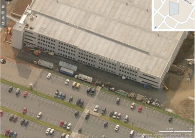 Aerial of Centerview Parking Garage, Hershey, Dauphin County, PA